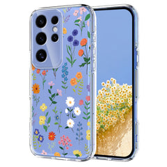 For Samsung Galaxy S25 Ultra Case Butterfly Floral Pattern Printing TPU Phone Back Cover