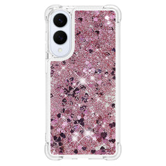 For Samsung Galaxy S25 Edge TPU Case Glitter Quicksand Shockproof Phone Back Cover