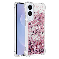 For Samsung Galaxy S25 Edge TPU Case Glitter Quicksand Shockproof Phone Back Cover