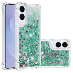 For Samsung Galaxy S25 Edge TPU Case Glitter Quicksand Shockproof Phone Back Cover