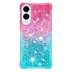 For Samsung Galaxy S25 Edge TPU Case Gradient Quicksand Phone Back Cover