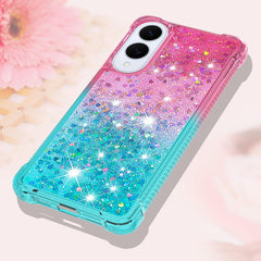 For Samsung Galaxy S25 Edge TPU Case Gradient Quicksand Phone Back Cover