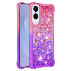 For Samsung Galaxy S25 Edge TPU Case Gradient Quicksand Phone Back Cover