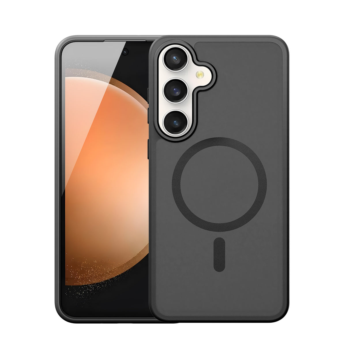 For Samsung Galaxy S25 FE Case DUX DUCIS Yind Series PC+TPU Phone Cover Magnetic Case