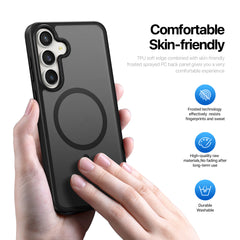 For Samsung Galaxy S25 FE Case DUX DUCIS Yind Series PC+TPU Phone Cover Compatible with MagSafe