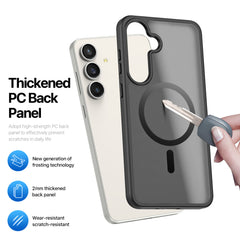 For Samsung Galaxy S25 FE Case DUX DUCIS Yind Series PC+TPU Phone Cover Compatible with MagSafe