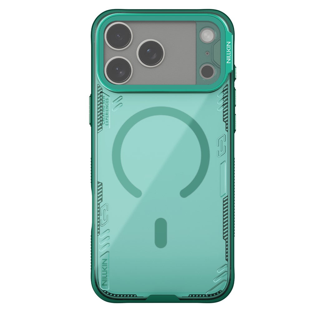 NILLKIN Iceblade CamProp iPhone 17 Pro Max Case | PC+TPU | Magnetic Kickstand with Clear Lens Cover - TechGearPal