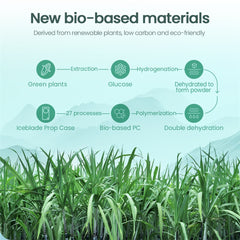 NILLKIN Iceblade CamProp iPhone 17 Pro Max Case | PC+TPU | Magnetic Kickstand with Clear Lens Cover - TechGearPal