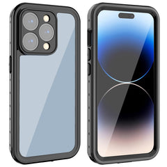 REDPEPPER PRO Series for iPhone 14 Pro IP68 Waterproof Transparent Phone Case Drop-proof Back Cover - TechGearPal