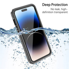 REDPEPPER PRO Series for iPhone 14 Pro IP68 Waterproof Transparent Phone Case Drop-proof Back Cover - TechGearPal