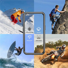 REDPEPPER PRO Series for iPhone 14 Pro IP68 Waterproof Transparent Phone Case Drop-proof Back Cover - TechGearPal