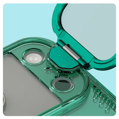 NILLKIN Iceblade CamProp iPhone 17 Pro Case | PC+TPU | Magnetic Kickstand with Clear Lens Cover - TechGearPal