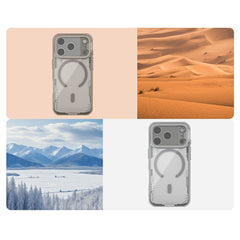 NILLKIN Iceblade CamProp iPhone 17 Pro Case | PC+TPU | Magnetic Kickstand with Clear Lens Cover - TechGearPal