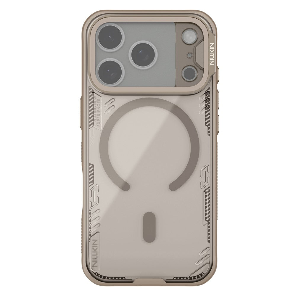 NILLKIN Iceblade CamProp iPhone 17 Pro Case | PC+TPU | Magnetic Kickstand with Clear Lens Cover - TechGearPal