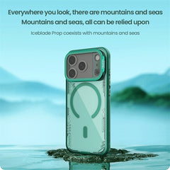 NILLKIN Iceblade CamProp iPhone 17 Pro Case | PC+TPU | Magnetic Kickstand with Clear Lens Cover - TechGearPal