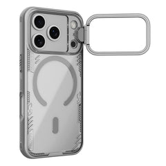 NILLKIN Iceblade CamProp iPhone 17 Pro Case | PC+TPU | Magnetic Kickstand with Clear Lens Cover - TechGearPal