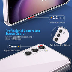 For Samsung Galaxy S23 Super Clear TPU Phone Case Anti-fingerprint Mobile Phone Shell Cover