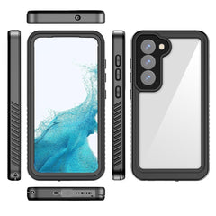 REDPEPPER FS Series Waterproof Case for Samsung Galaxy S23 , IP68 Certified Clear Phone Cover with Screen Protector [Support Fingerprint Unlock]