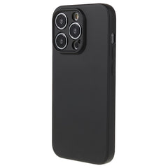 For iPhone 14 Pro Soft TPU Rubberized Phone Case Anti-Scratch Fiber Lining Protective Cover - TechGearPal
