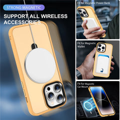 For iPhone 13 Pro Max 6.7 inch Magnetic Invisible Kickstand Phone Case PC+TPU Drop Protection Cover Compatible with MagSafe - TechGearPal