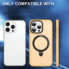 For iPhone 13 Pro Max 6.7 inch Magnetic Invisible Kickstand Phone Case PC+TPU Drop Protection Cover Compatible with MagSafe - TechGearPal