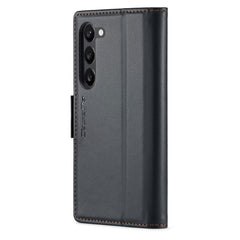 For Samsung Galaxy S23 Leather Case CASEME 023 RFID Blocking 3 Card Slot Mobile Cover