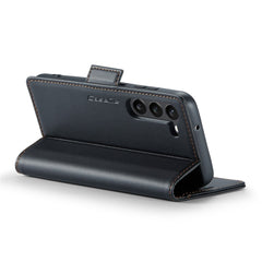 For Samsung Galaxy S23 Leather Case CASEME 023 RFID Blocking 3 Card Slot Mobile Cover