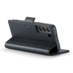 Für Samsung Galaxy S22 5G Ledertasche CASEME 023 RFID-Blockierung 3 Kartensteckplatz Mobile Cover 
