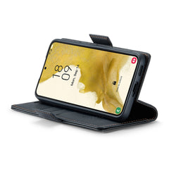 Étui en cuir CASEME 023 pour Samsung Galaxy S22+ 5G, blocage RFID, 3 emplacements pour cartes 