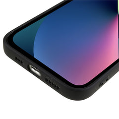 For iPhone 13 mini Rubberized TPU Case Fiber Lining Scratch Resistant Phone Cover - TechGearPal