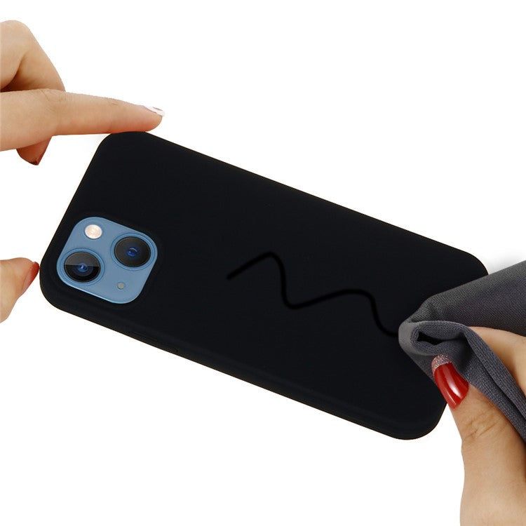 For iPhone 15 Flexible Liquid Silicone Phone Case Soft Lining Anti-drop Cover - TechGearPal