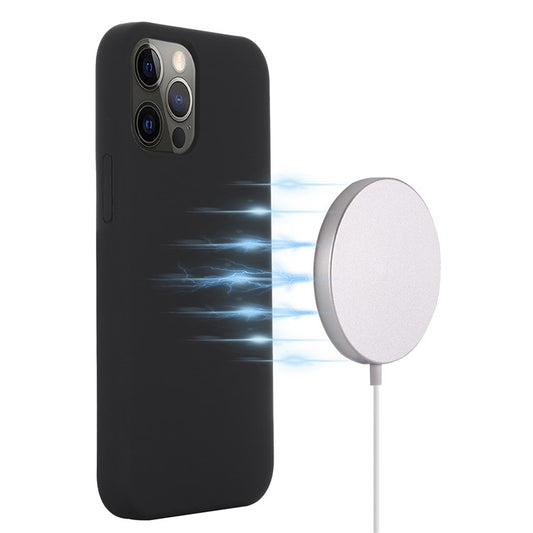 For iPhone 15 Pro Compatible with MagSafe Wireless Charging Phone Case Soft Anti-scratch Silicone Cover - TechGearPal