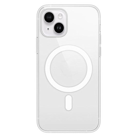Clear Phone Case for iPhone 15 , Magnetic Ring Acrylic+TPU Phone Shell Cover Compatible with MagSafe - TechGearPal