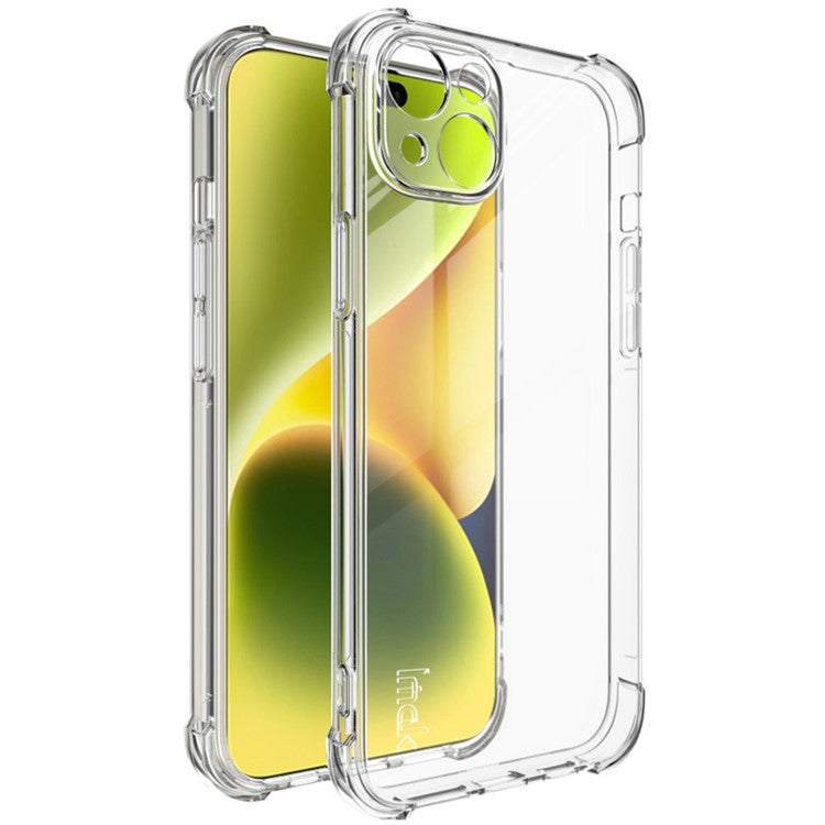 IMAK Anti-scratch Phone Case for iPhone 15 , Ultra Clear Back Cover Flexible TPU Phone Cover - TechGearPal