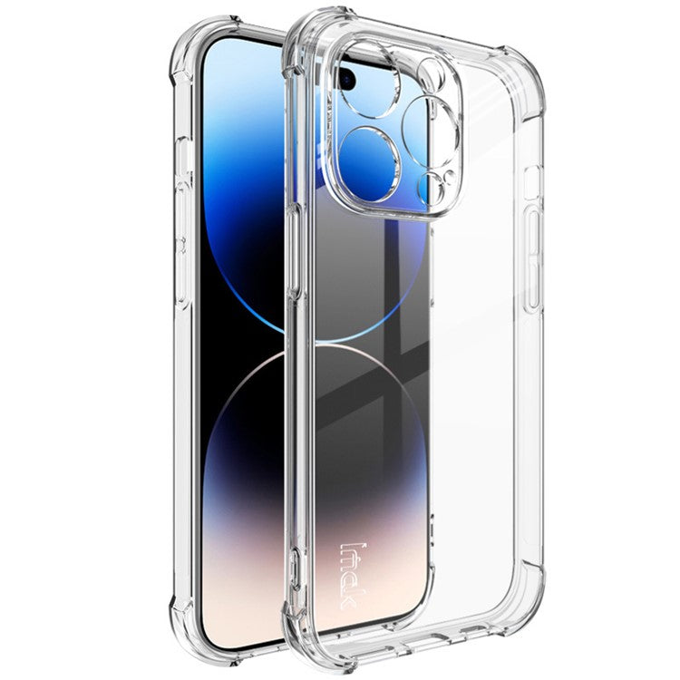 IMAK For iPhone 15 Pro Anti-scratch Super Clear Back Cover Soft TPU Phone Case - TechGearPal
