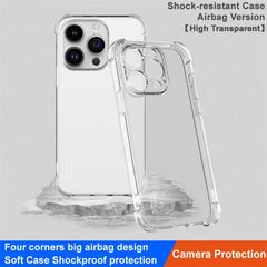 IMAK For iPhone 15 Pro Anti-scratch Super Clear Back Cover Soft TPU Phone Case - TechGearPal