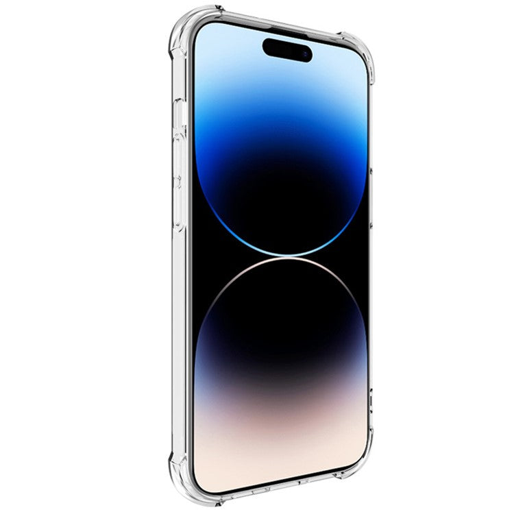 IMAK For iPhone 15 Pro Anti-scratch Super Clear Back Cover Soft TPU Phone Case - TechGearPal