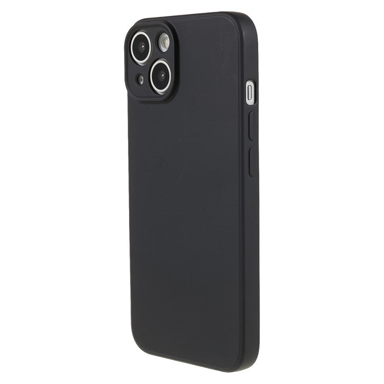 Fiber Lining Shell for iPhone 15 Candy Color Anti-Drop TPU Phone Case Rubberized Phone Cover - TechGearPal