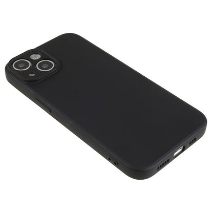 Fiber Lining Shell for iPhone 15 Candy Color Anti-Drop TPU Phone Case Rubberized Phone Cover - TechGearPal