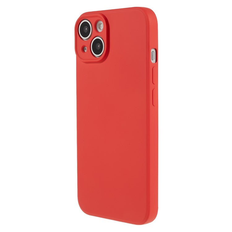 Fiber Lining Shell for iPhone 15 Candy Color Anti-Drop TPU Phone Case Rubberized Phone Cover - TechGearPal