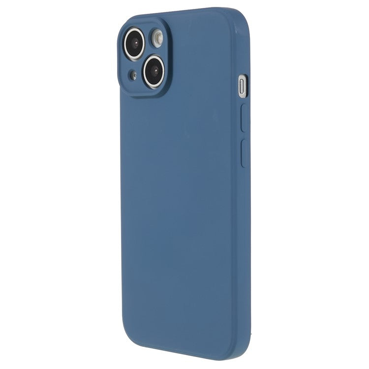 Fiber Lining Shell for iPhone 15 Candy Color Anti-Drop TPU Phone Case Rubberized Phone Cover - TechGearPal
