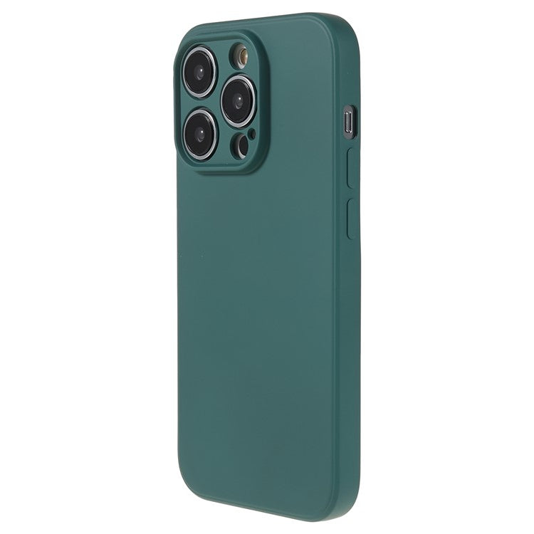 Rubberized Candy Color Shell for iPhone 15 Pro Soft TPU + Fiber Lining Phone Case Phone Cover - TechGearPal