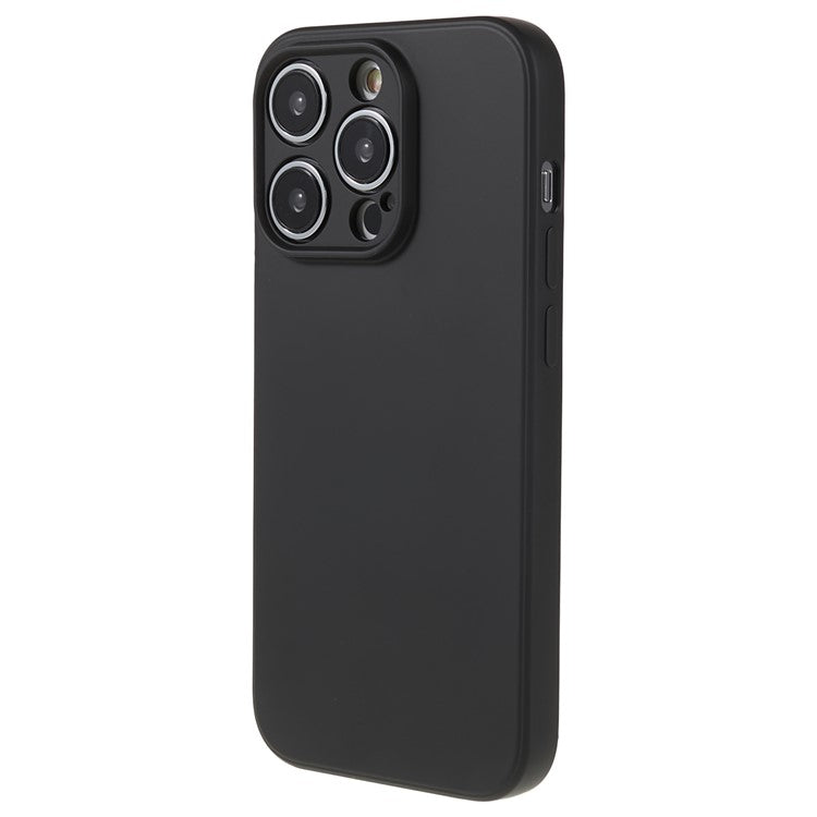 Rubberized Candy Color Shell for iPhone 15 Pro Soft TPU + Fiber Lining Phone Case Phone Cover - TechGearPal