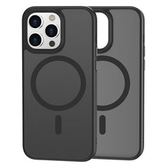 Magnetic Case for iPhone 15 Pro Compatible with MagSafe Skin-touch PC+TPU Matte Phone Cover - TechGearPal
