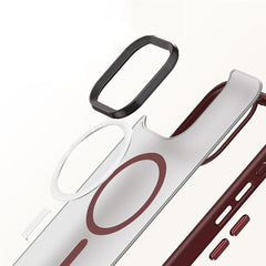Magnetic Case for iPhone 15 Pro Compatible with MagSafe Skin-touch PC+TPU Matte Phone Cover - TechGearPal
