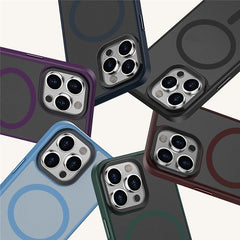 Magnetic Case for iPhone 15 Pro Compatible with MagSafe Skin-touch PC+TPU Matte Phone Cover - TechGearPal