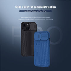 NILLKIN CamShield Pro Series for iPhone 15 Slide Camera Lid Phone Case PC+TPU Anti-drop Cove - TechGearPal