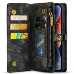 For iPhone 15 Pro Phone Cases CASEME Leather Cover with Detachable Wallet and Stra - TechGearPal