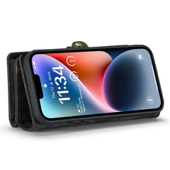 For iPhone 15 Pro Phone Cases CASEME Leather Cover with Detachable Wallet and Stra - TechGearPal