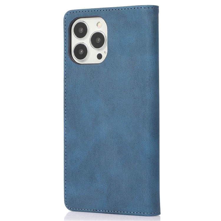 For iPhone 15 Pro Max PU Leather Wallet Phone Case Magnetic Closing Anti-drop Stand Cover - TechGearPal